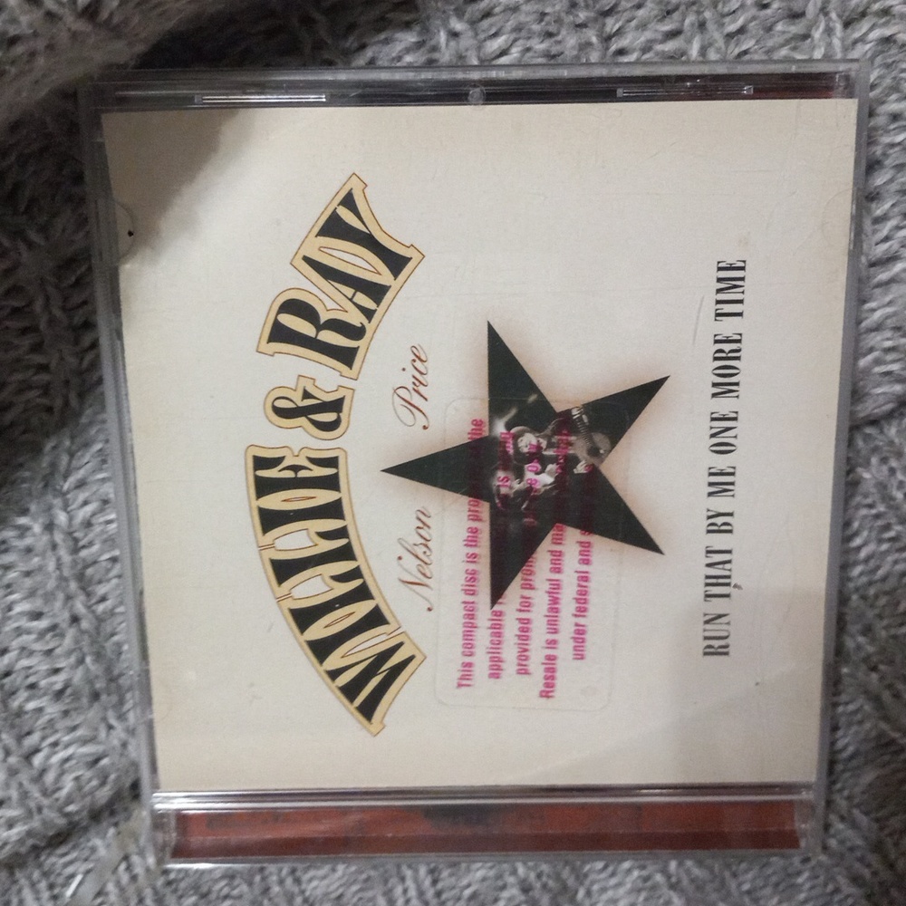Willie Nelson and Ray Price "run that by me one more time" Promotional Cd
